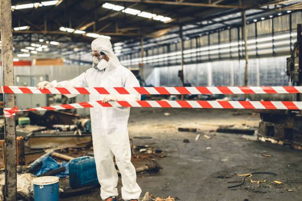 Professional Infectious Disease Decontamination technician working in Summerville, GA